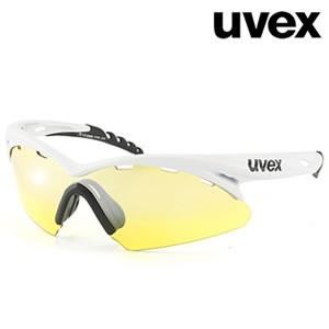 Pro White UVEX Crow sunglasses