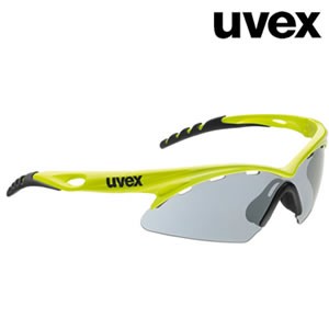 Pro Neon Yellow UVEX Crow sunglasses